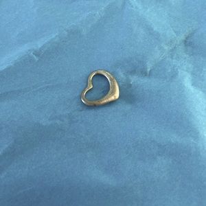 Tiffany sterling heart medium